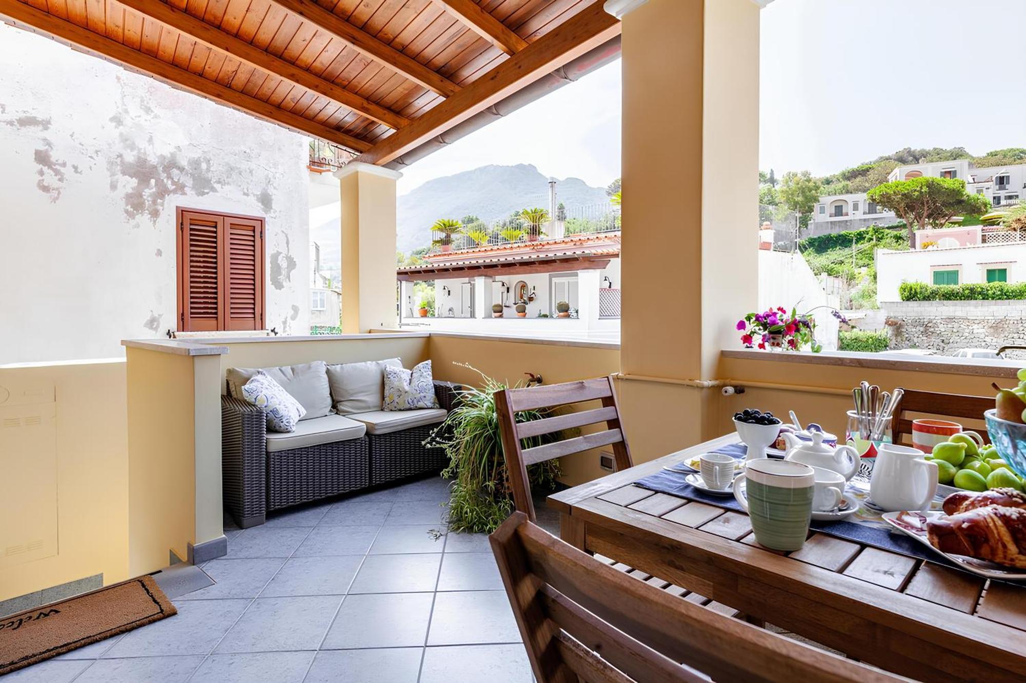 Casa Caterina Lägenhet Lacco Ameno  Exteriör bild